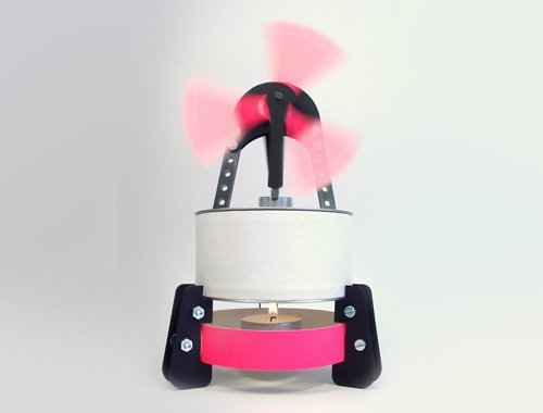 Teelicht-Stirling-Motor - pilzessono.shop - zauberhafte Kinderdinge