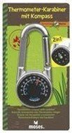 Thermometer-Karabiner mit Kompass - pilzessono.shop - zauberhafte Kinderdinge