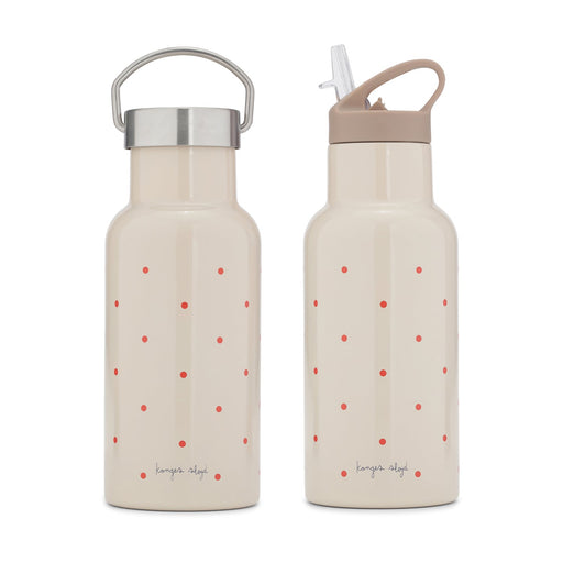 Thermotrinkflasche red dots von Konges Slojd - pilzessono.shop - zauberhafte Kinderdinge