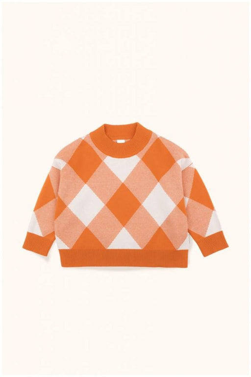 Tinycottons karierter Sweater - pilzessono.shop - zauberhafte Kinderdinge