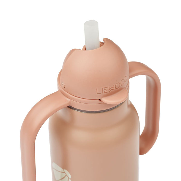 Trinkflasche 250ml "Kimmie" shell / pale tuscany von Liewood ♡ - pilzessono.shop - zauberhafte Kinderdinge