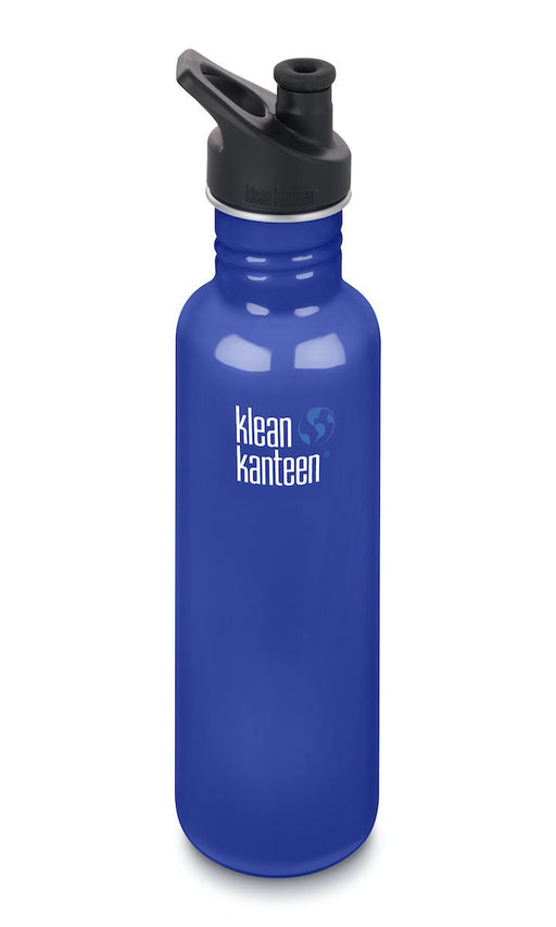 Trinkflasche 800ml in blau von Klean Kanteen ♥ - pilzessono.shop