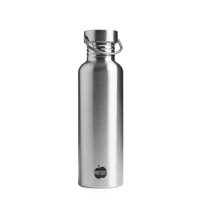 Trinkflasche aus Edelstahl plastikfrei BPAfrei in 3 Grössen von Brotzeit - pilzessono.shop - zauberhafte Kinderdinge