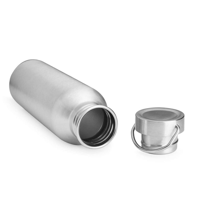 Trinkflasche aus Edelstahl plastikfrei BPAfrei in 3 Grössen von Brotzeit - pilzessono.shop - zauberhafte Kinderdinge