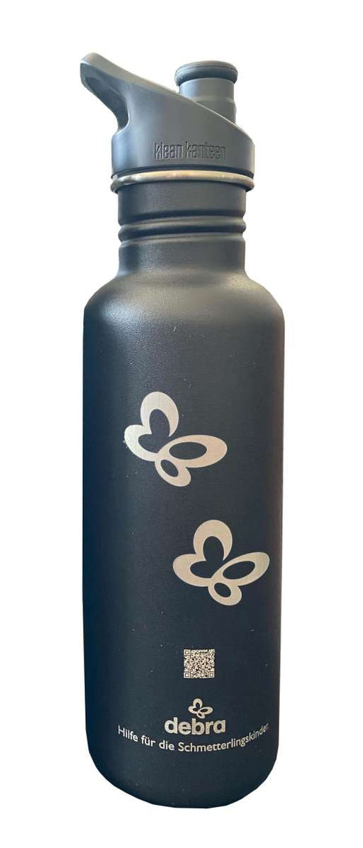 ⋙ Trinkflasche Debra Schmetterling Saale Black von Klean Kanteen ♥ - pilzessono.shop