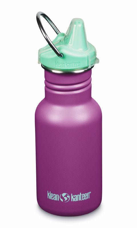Trinkflasche Edelstahl Sparkling Grape von Klean Kanteen ♡ - pilzessono.shop - zauberhafte Kinderdinge