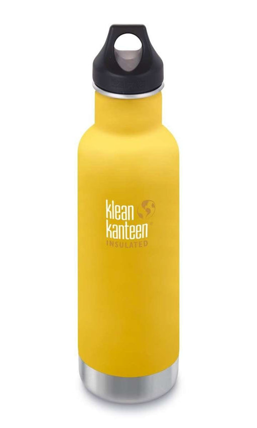 ⋙ Trinkflasche vakuumisoliert 592ml in senfgelb von Klean Kanteen ♥ - pilzessono.shop - zauberhafte Kinderdinge