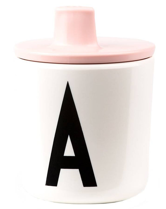 Trinklernaufsatz von Design Letters rosa - pilzessono.shop - zauberhafte Kinderdinge