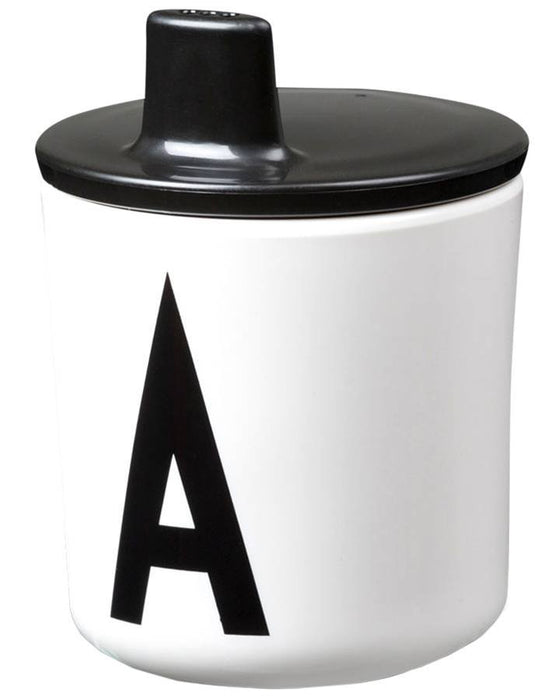 Trinklernaufsatz von Design Letters schwarz - pilzessono.shop - zauberhafte Kinderdinge