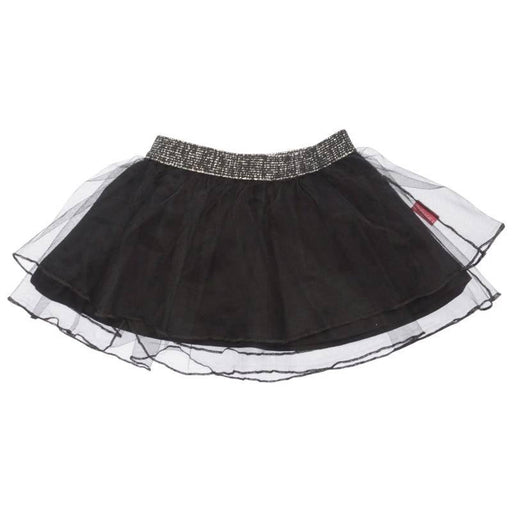 Tüllrock schwarz/silber von Kiestone - pilzessono.shop - zauberhafte Kinderdinge