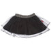 Tüllrock schwarz/silber von Kiestone - pilzessono.shop - zauberhafte Kinderdinge