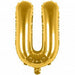 U Folienballon gold Buchstabe - pilzessono.shop - zauberhafte Kinderdinge