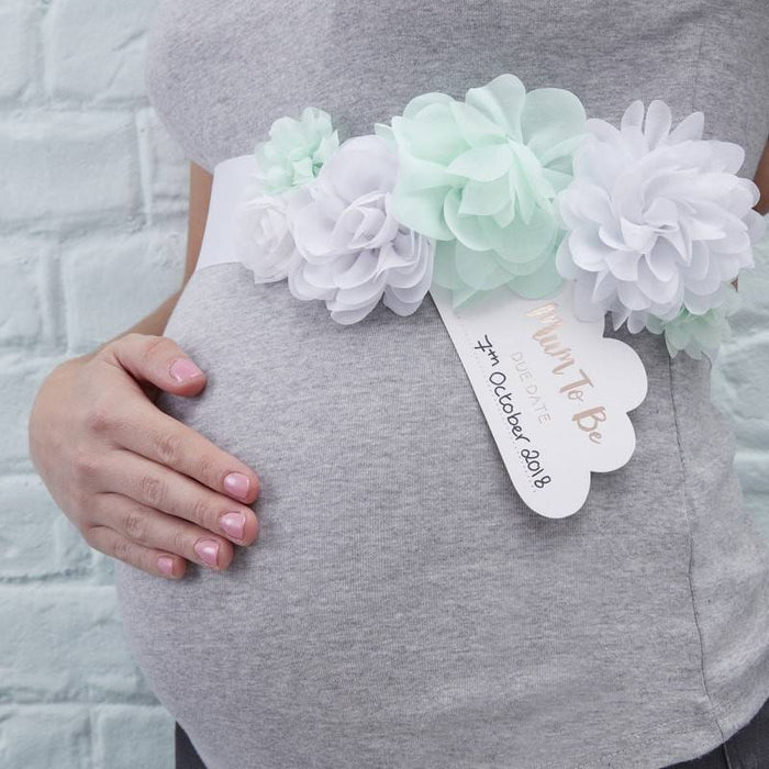Ueberraschen Sie die werdende Mutter mit dieser genialen Schaerpe! - pilzessono.shop - zauberhafte Kinderdinge