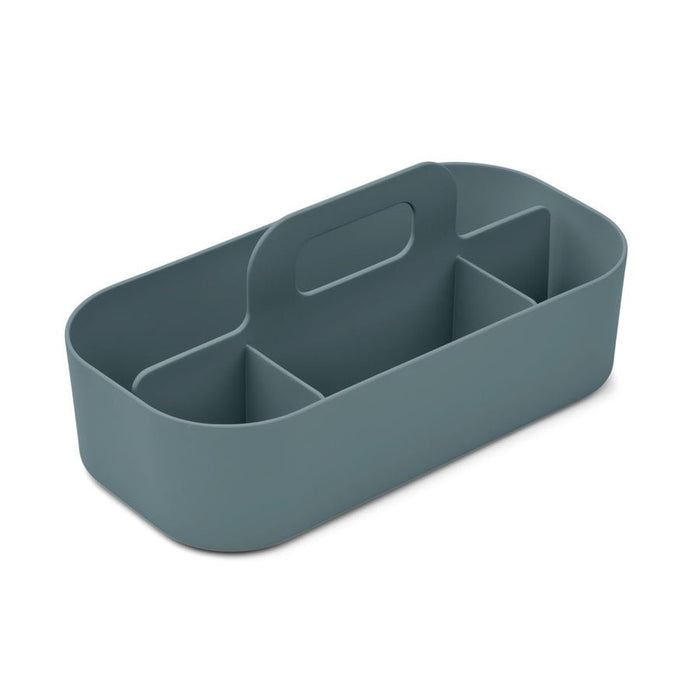 Valeria storage caddy Whale blue - pilzessono.shop - zauberhafte Kinderdinge