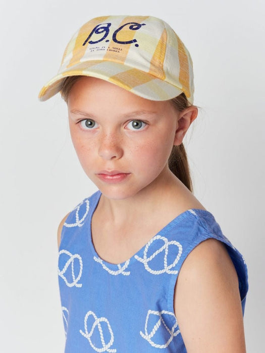 ♡ Vichy Cap von Bobo Choses - pilzessono.shop - zauberhafte Kinderdinge