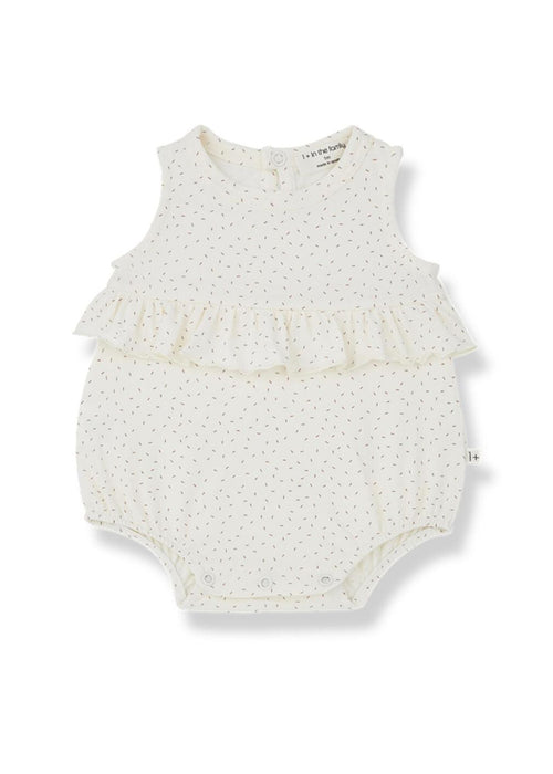 Vinyet Baby Romper in ecru - pilzessono.shop