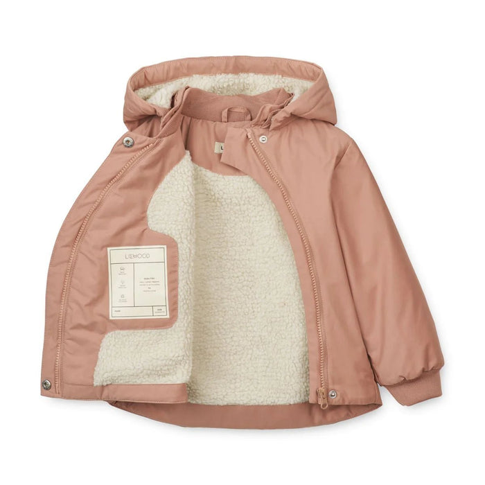 Vira Baby Jacke in dark rose von Liewood ♡ - pilzessono.shop - zauberhafte Kinderdinge
