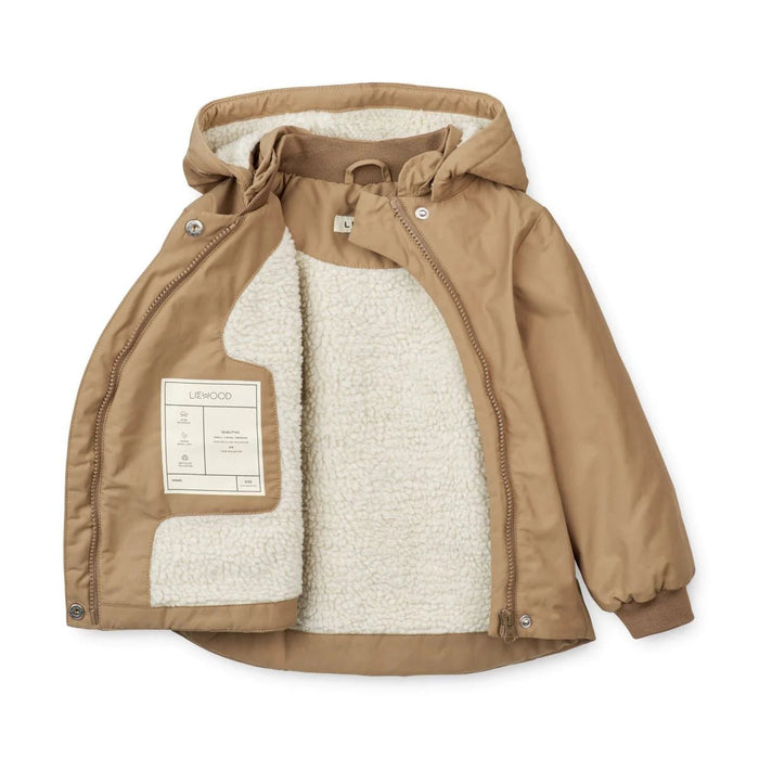 Vira Baby Jacke in oat von Liewood ♡ - pilzessono.shop - zauberhafte Kinderdinge