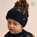Vivendel Pom Pom Mütze von ebbe ♡ - pilzessono.shop - zauberhafte Kinderdinge