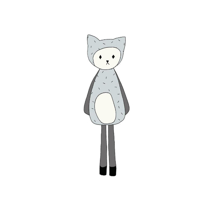 Wandsticker CAT | by FABELAB | von Chispum - pilzessono.shop - zauberhafte Kinderdinge