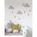 Wandsticker Cloud Sticker | FABELAB | von Chispum - pilzessono.shop - zauberhafte Kinderdinge