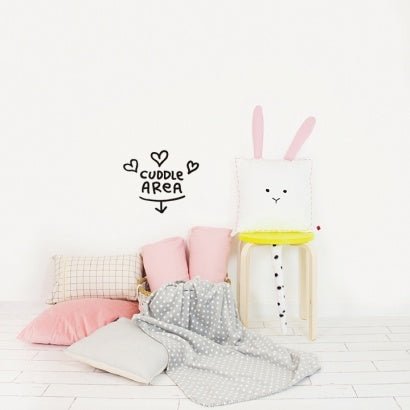 Wandsticker Cuddle Area | von Chispum - pilzessono.shop - zauberhafte Kinderdinge