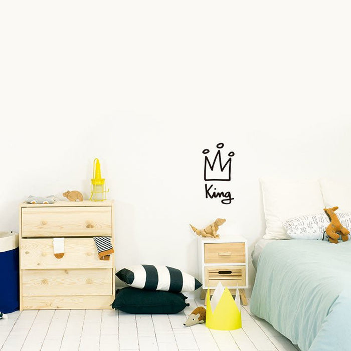 Wandsticker King von Chispum - pilzessono.shop - zauberhafte Kinderdinge