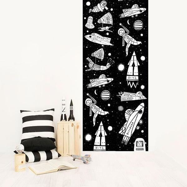 Wandsticker universe wallpaper | von Chispum - pilzessono.shop - zauberhafte Kinderdinge