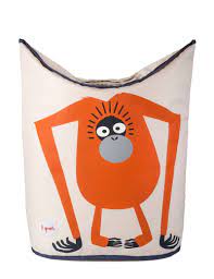 Wäschekorb Orangutan von 3Sprouts - pilzessono.shop - zauberhafte Kinderdinge