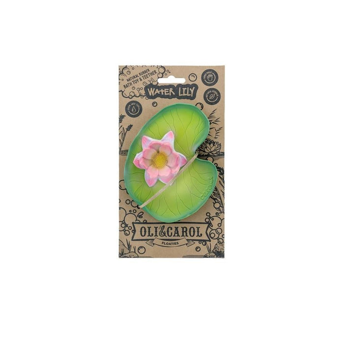 Wasserspielzeug und Beißring Water Lily - pilzessono.shop - zauberhafte Kinderdinge