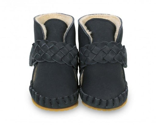 weiche Mace Stiefel in blau von Donsje - pilzessono.shop - zauberhafte Kinderdinge