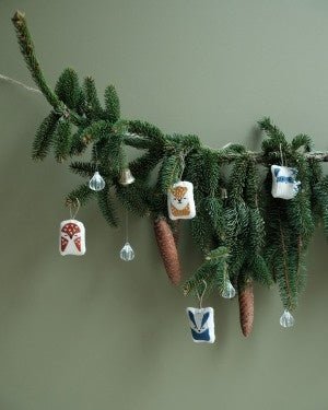 ⋙ Weihnachtsbaumschmuck | Waldtiere von Fabelab ♡ - pilzessono.shop - zauberhafte Kinderdinge