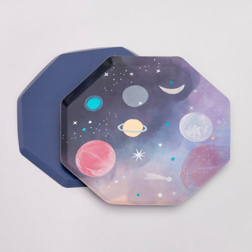 Weltraum Teller von Meri Meri ♡ - pilzessono.shop
