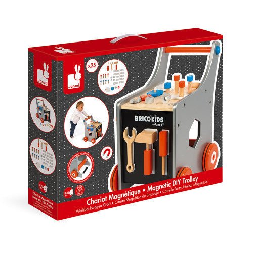 Werkbankwagen Groß - pilzessono.shop - zauberhafte Kinderdinge
