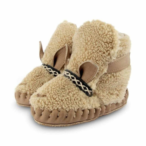 ⋙ Winterschuhe Kapi Exclusive Lining | Alpaca Beige Curly Faux Fur von Donsje ♡ - pilzessono.shop - zauberhafte Kinderdinge