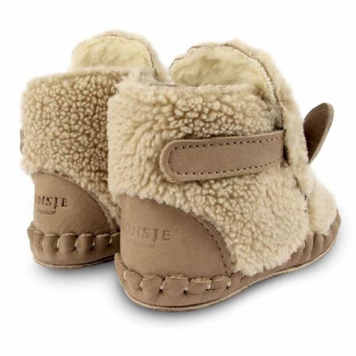 ⋙ Winterschuhe Kapi Exclusive Lining | Alpaca Beige Curly Faux Fur von Donsje ♡ - pilzessono.shop - zauberhafte Kinderdinge