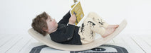 Wobbel Pro Linen (incl. felt) in schwarz - pilzessono.shop - zauberhafte Kinderdinge