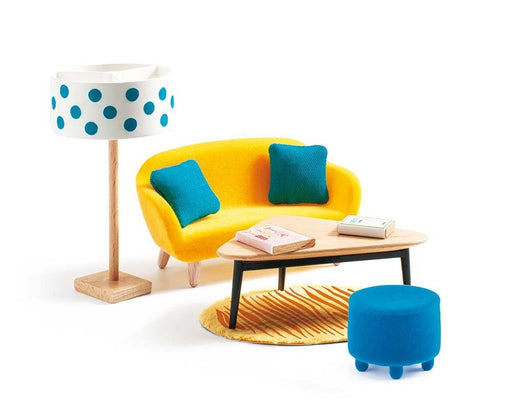 Wohnzimmer der Salon von Djeco - pilzessono.shop - zauberhafte Kinderdinge