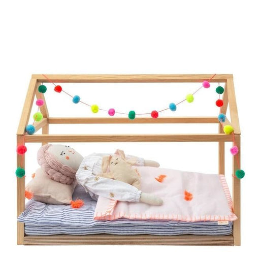 Wooden Bed Dolly Accessory - pilzessono.shop - zauberhafte Kinderdinge