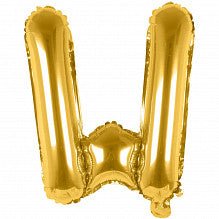 WvFolienballon gold Buchstabe - pilzessono.shop - zauberhafte Kinderdinge