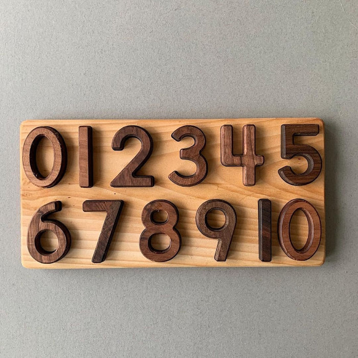 Zahlen Puzzle - pilzessono.shop - zauberhafte Kinderdinge