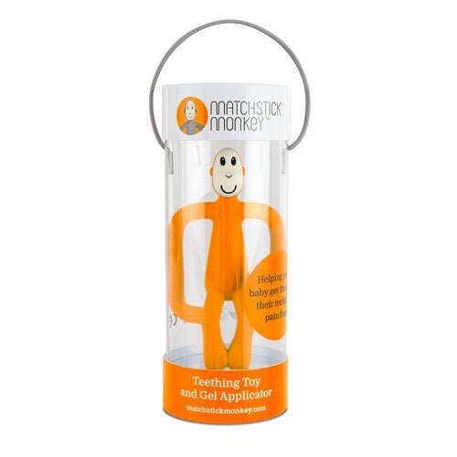 Zahnungshilfe Matchstick Monkey orange - pilzessono.shop