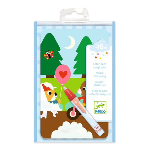 Zauber Malbild "Im Garten" von Djeco - pilzessono.shop - zauberhafte Kinderdinge