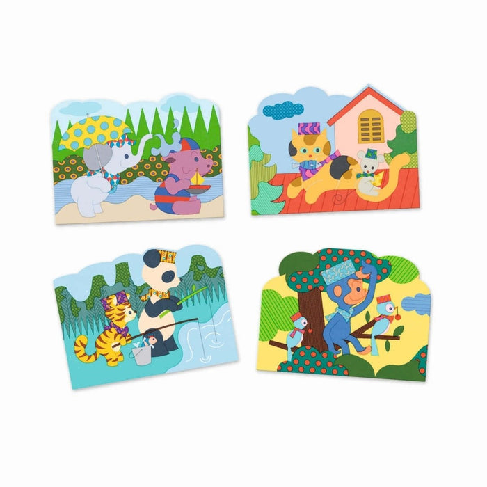 Zauberhaftes Wassermalen "Draußen versteckt" von Djeco - pilzessono.shop - zauberhafte Kinderdinge