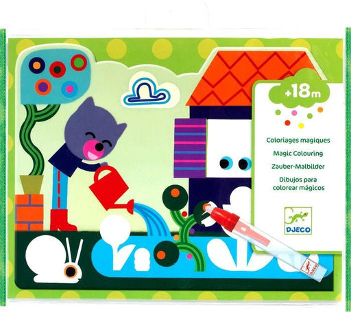 Zauberhaftes Wassermalen "Im Garten versteckt" von Djeco - pilzessono.shop - zauberhafte Kinderdinge