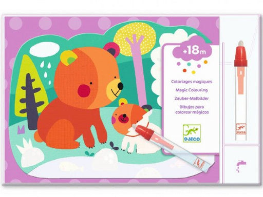 Zauberhaftes Wassermalen "Im Wald versteckt" von Djeco - pilzessono.shop - zauberhafte Kinderdinge