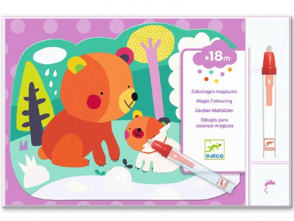 Zauberhaftes Wassermalen "Im Wald versteckt" von Djeco - pilzessono.shop - zauberhafte Kinderdinge