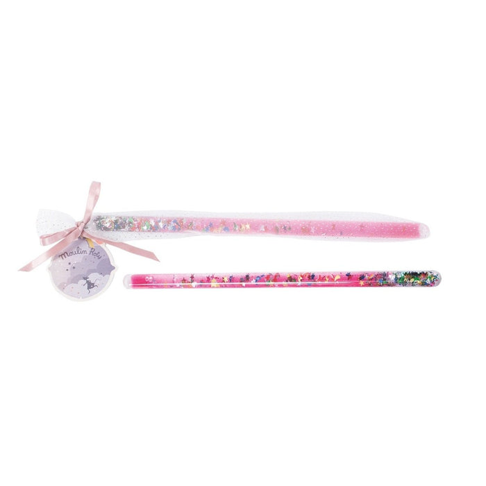 ⋙Zauberstab rosa Il Était une Fois von Moulin Roty ♡ - pilzessono.shop - zauberhafte Kinderdinge