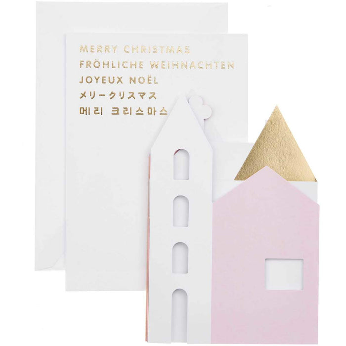 ⋙ Zickzack-Karte Häuser von Rico Design ♡ - pilzessono.shop - zauberhafte Kinderdinge