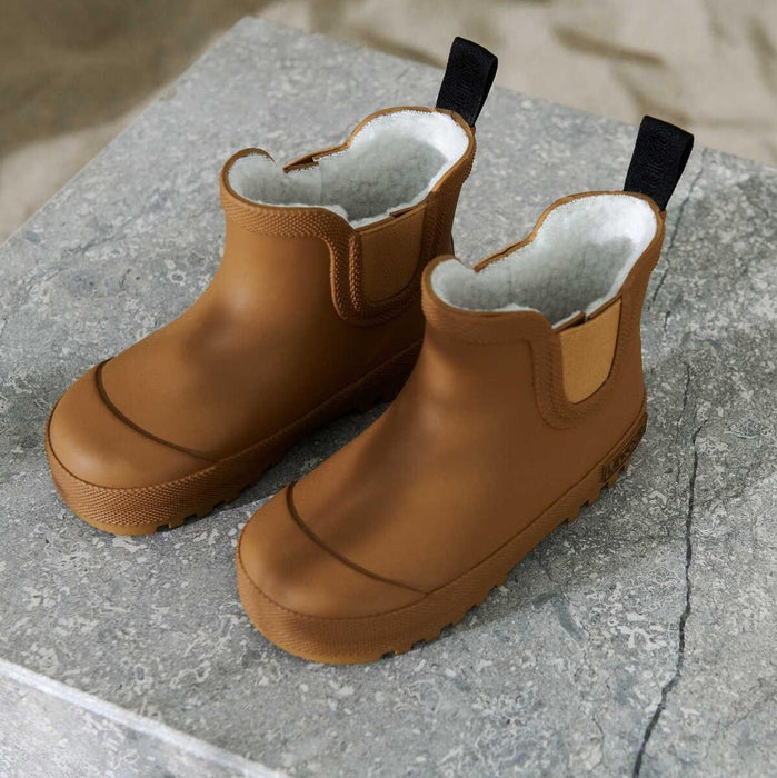 ⋙ Ziggy Thermo-Regenstiefel in golden caramel von Liewood ♥ - pilzessono.shop - zauberhafte Kinderdinge